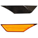 ll-ho-smgx-smx01 (シーケンシャル点灯) (スモークレンズ) Civic シビック (FC1 FK7 FK8系 H27.11-R03.07 2015.11-2021.07) HONDA ホンダ DRL LEDサイドマーカー LEDウインカー (ライト 外装パーツ カスタム 車用品 流れるウインカー カーアクセサリー)