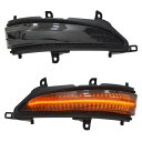 ll-to-dwm-sm01 (シーケンシャル点灯 スモークレンズ) US並行 Lexus レクサス GX460 (150系 2009.11-2023.10 H21.11-R05.10) TOYOTA トヨタ LEDドアミラーウインカー 流星点灯 (車用品 シーケンシャル灯 サイドミラーウインカー ウィンカー ドアミラーランプ)