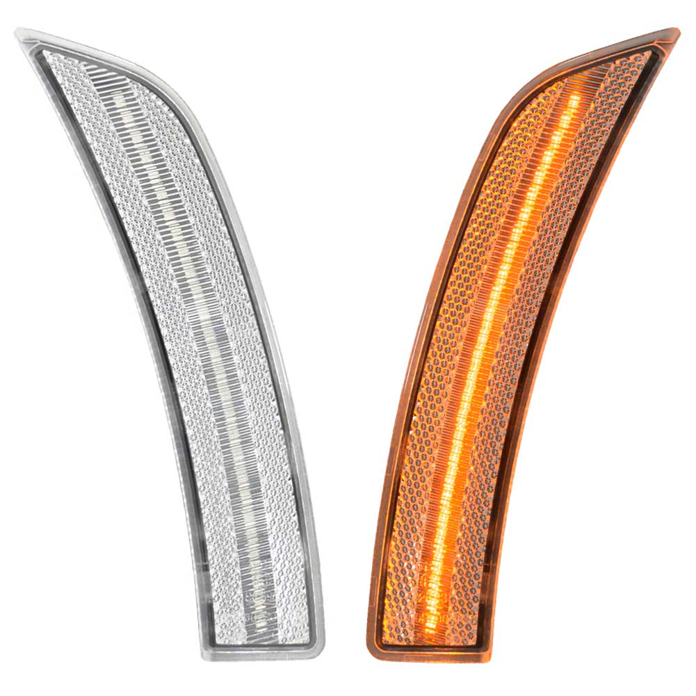 ll-to-smp-cr02 (クリアーレンズ) US仕様 SUBARU スバル BRZ (ZD8系 R03.07以降 2021.07以降 ※北米仕様) LEDサイドマーカー ウインカーランプ 北米仕様 (車用品 カスタムパーツ 取付 ウインカー 外装 カー用品 ライト 部品 パーツ サイドマーカー ライト ランプ)