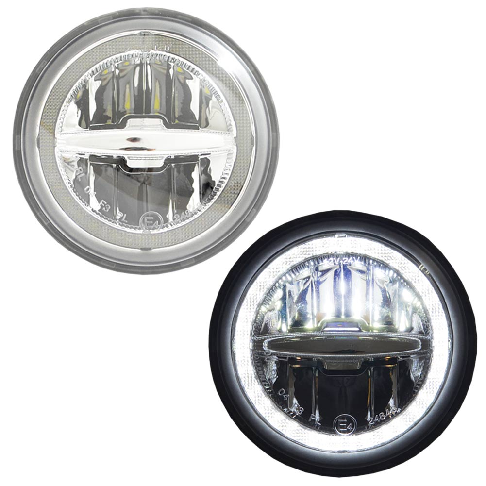 ll-hu-foa01 HUMMER ハマー H2 (2003-2009 H15-H21) LEDフォグランプ＆デイライト DRL (車用品 外装 ランプ ライト カスタムパーツ ドレスアップ カーパーツ フォグ フォグライト LEDパーツ 交換 カーアクセサリー 自動車パーツ LEDランプ LEDランプ くるま)