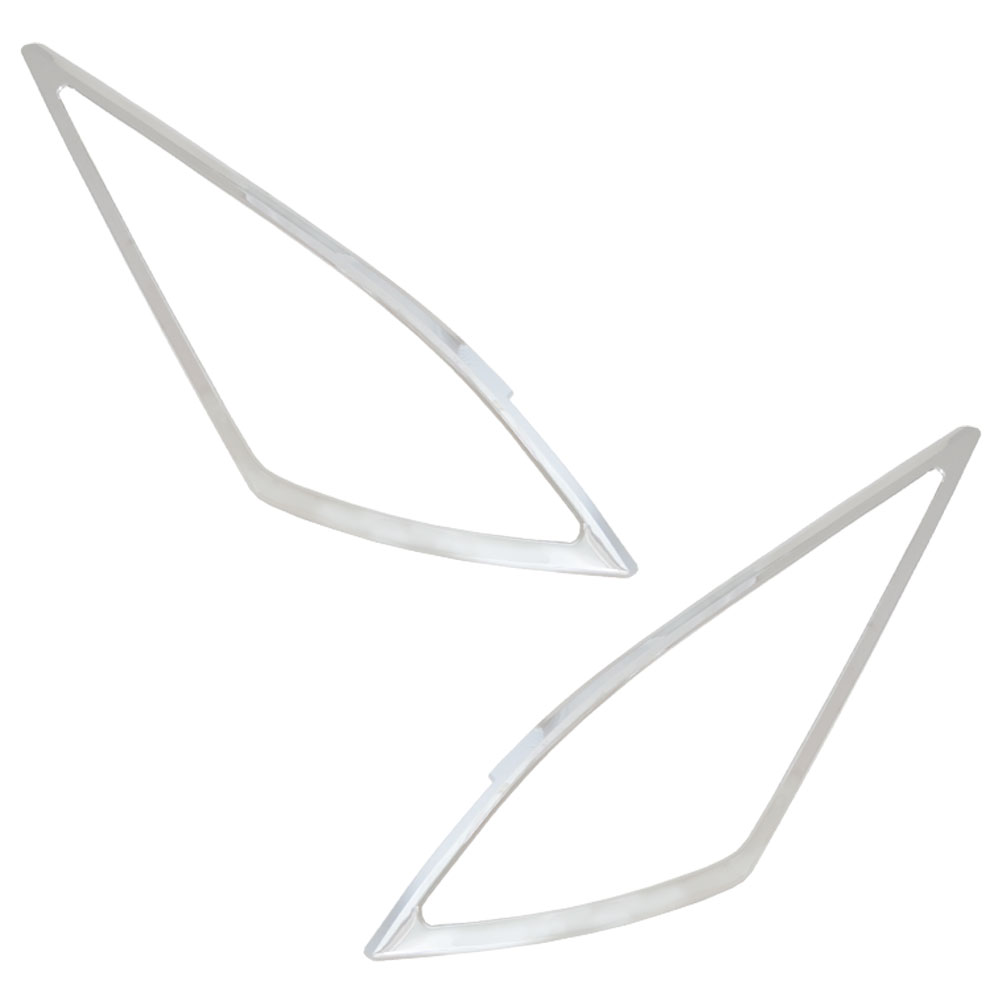 Marker - ri-ns830-02 テールライト用 FairladyZ フェアレディZ(Z33系 H14.07-H20.12 2002.07-2008.12) 日産 Nissan ニッサン クロームメッキランプトリム ガーニッシュカバー (テールランプ 車用品 外装パーツ カーアクセサリー カスタム カーパーツ クロムメッキ 日本車)