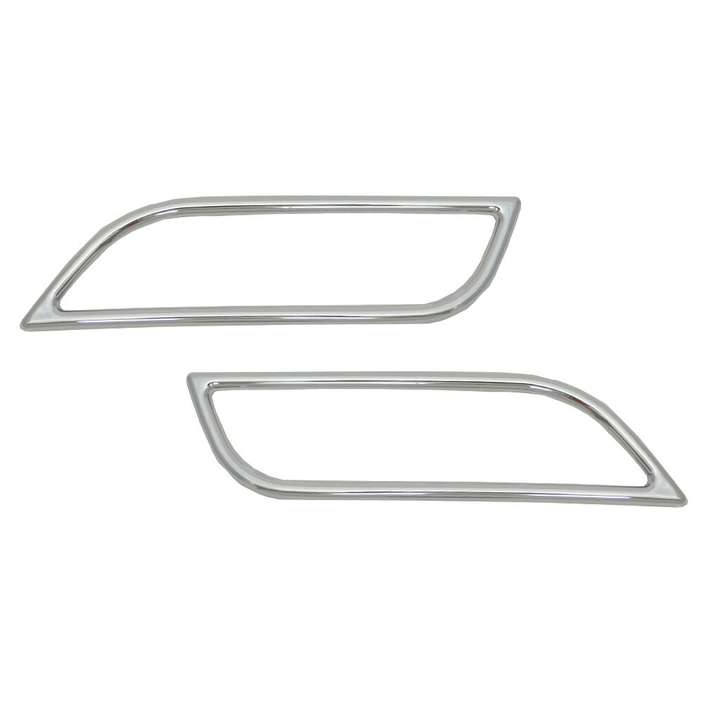 ri-su802-05b リアリフレクター用 Impreza インプレッサ (GH系 H19.06-H23.12 2007.06-2011.12) Subaru スバル クロームメッキトリム ガーニッシュ カバー (反射板 メッキパーツ 車 メッキ カスタム 改造 外装パーツ クロムメッキ クローム アクセサリー 自動車)