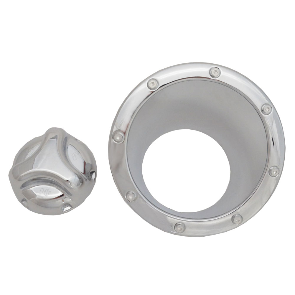 ri-hu002-62a 給油口&給油キャップ用 HUMMER ハマーH2 (2003-2009 H15-H21) クロームパーツ メッキトリム ガーニッシュ カバー ( クロムメッキ 車 外装 給油キャップ 給油口 メッキカバー ドレスアップ カスタム クロームメッキ カーアクセサリー アメ車 車用パーツ )