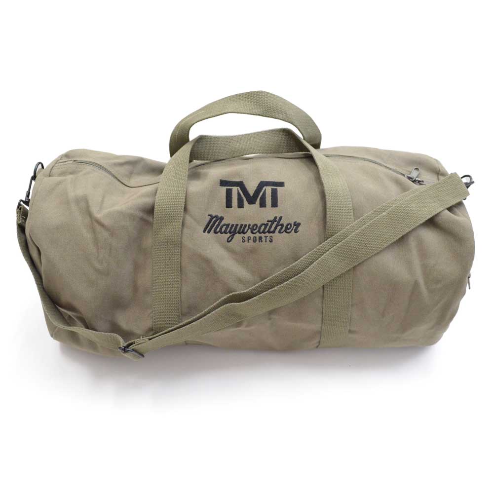 tmt-b1000-ak MONEY BAG ダッフルバック(アーミーグリーン) THE MONEY TEAM ザ・マネーチーム フロイド・メイウェザー ボクシング( メイウェザー グッズ WBC バック フロイド スポーツ メンズ バッグ フロイドメイウェザー )