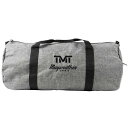 tmt-b1000-ek MONEY BAG ダッフルバック(グレーベース＆黒ロゴ)THE MONEY TEAM ザ マネーチーム フロイド メイウェザー ボクシング ( tmt メンズ スポーツ ダッフルバッグ ドラムバッグ ショルダー スポーツバッグ ジム ジムバッグ )