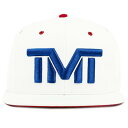 tmt-h93-3wbr THE MONEY TEAM ザ・マネーチーム FIELD PASS BIG APPLE 白ベース&青銀ロゴ&赤ブリム ( フロイド・メイウェザー TMT キャップ ボクシング グッズ 帽子 WBC メンズ スナップバック WBA スナップバックキャップ 格闘技 )
