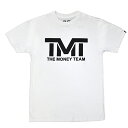 tmt-ms104-2wk THE MONEY TEAM ザ マネーチーム TMT CLASSIC 白ベース×黒 フロイド メイウェザー ボクシング 男性 メンズ ホワイト プリント アメリカ 国旗 TMT WBC WBA( かっこいい ティシャツ ティーシャツ 半袖 )