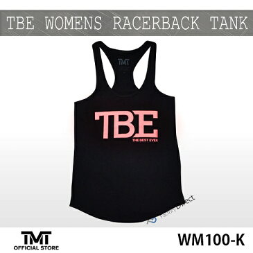 tmt-WM100-K ザ・マネーチーム タンクトップ TMT TBE WOMENS RACERBACK TANK 黒ベース×ピンク フロイド・メイウェザー ボクシング レディース プリント アメリカ 国旗 THE MONEY TEAM TMT WBC WBA(ノースリーブ タンク メイウェザー)