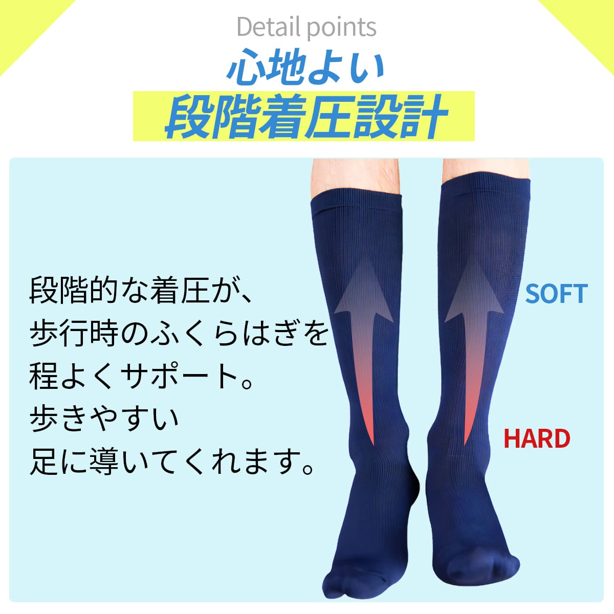 着圧ソックス メンズ 加圧ソックス 3足セット メンズソックス 黒無地ハイソックス ...