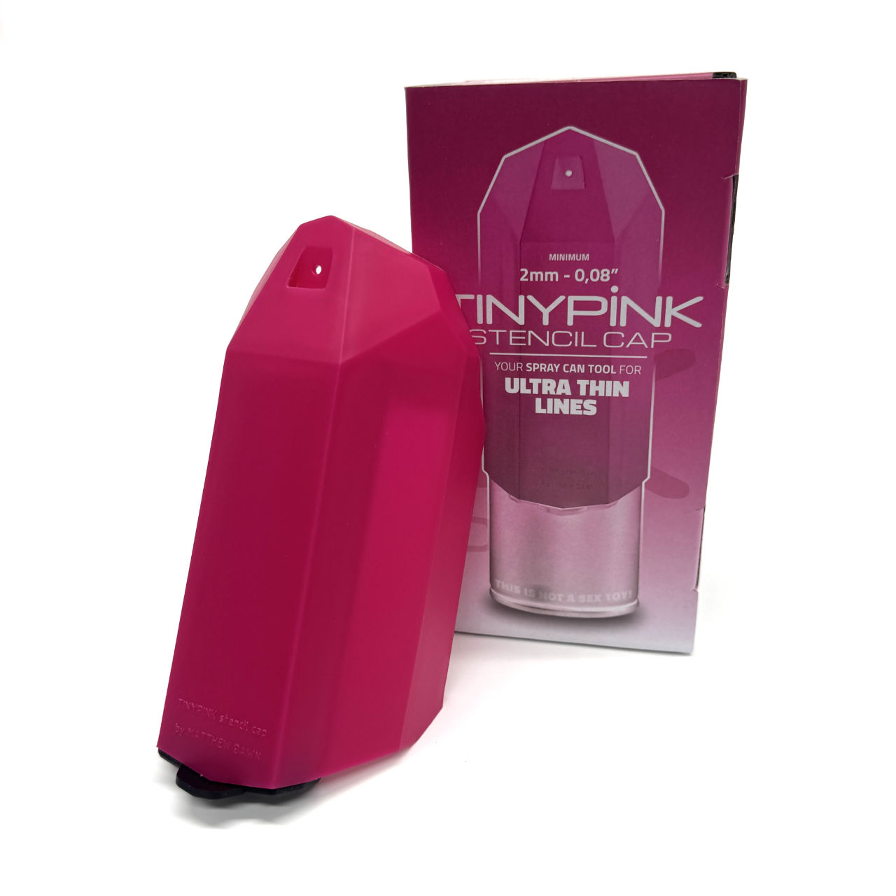 TINYPINK stencil cap - 海外スプレー缶用ステンシルノズル