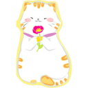 メッセージカード ホワイトデー 母の日 父の日 花 ギフト こどもの日 端午の節句 名刺サイズ ミニ カード 和風 ほっこり庵 猫 ミニカード 封筒付 新生活 ...