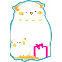 メッセージカード ホワイトデー 母の日 父の日 花 ギフト こどもの日 端午の節句 名刺サイズ ミニ カード 和風 ほっこり庵 ふくろう ミニカード 封筒付 新...