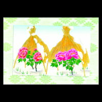 メッセージカード ホワイトデー 母の日 父の日 花 ギフト こどもの日 端午の節句 名刺サイズ ミニ カード 和風 寒ぼたん 封筒付 新生活 卒業式 入学式 ポ...