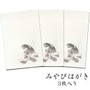 はがき 和紙 梅雨 初夏 たぬき 狸 傘 蛇の目 暑中 残暑見舞い かわいい 和風 多目的 絵葉書 ポストカード イラスト 和風【みやびはがき276 雨とたぬき...