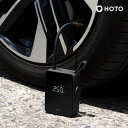 HOTO エアポンプ 多用途 5種プリセット 自動停止 精密圧力調整 入れすぎ防止 自動停止機能 冷却機構 2500mAh大容量 急速 Type-C充電 リング...