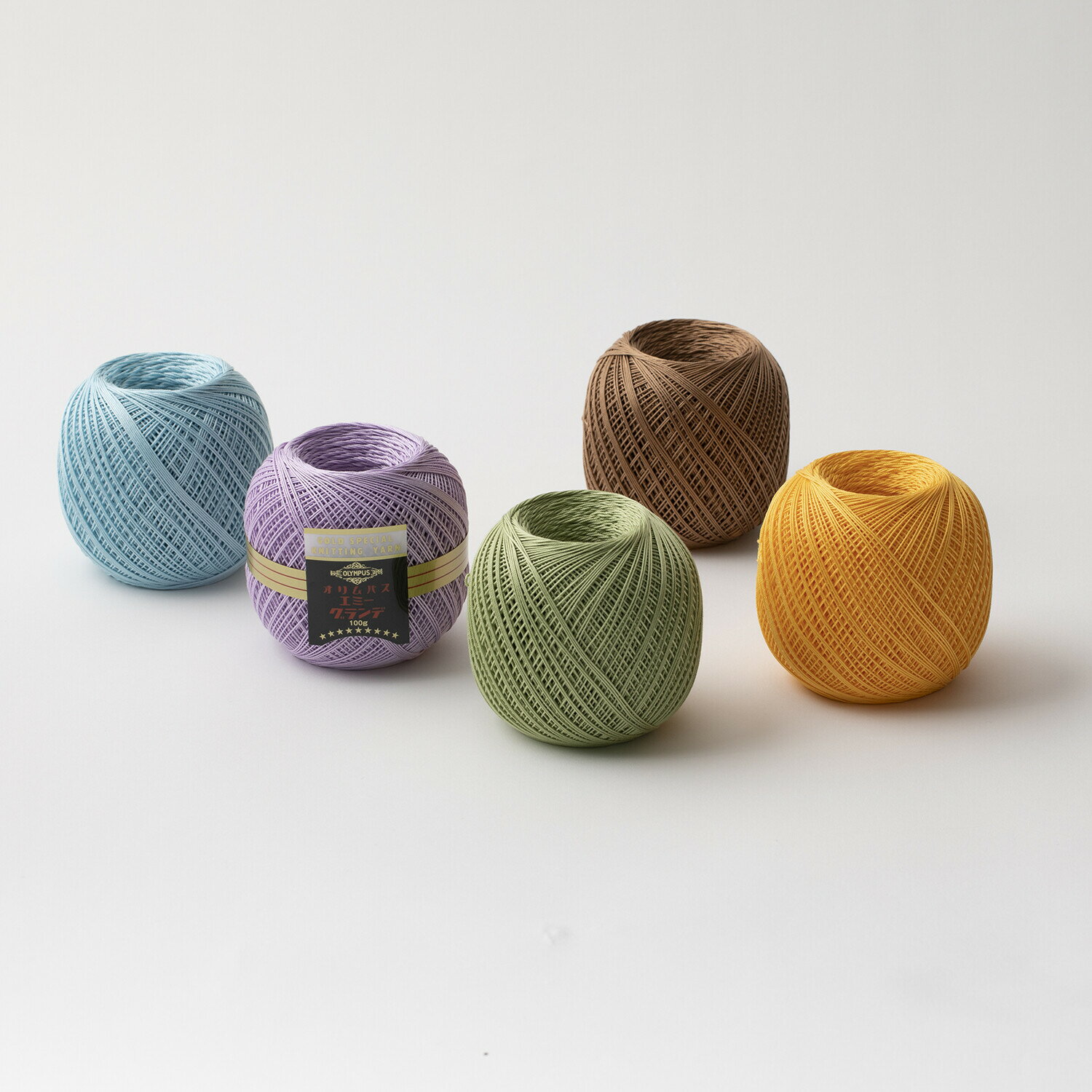 エミーグランデ 100g玉巻オリムパス　手編み糸