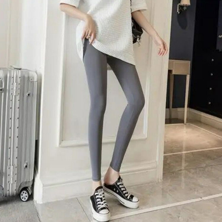 夏用 日よけ スパッツ 9分丈 ゴルフパンツ 接触冷感 ゴルフレギンス ロング レギンス ジム用 ストレッチ 涼しい スポーツレギンス ボトムス ひんやり ヨガ 春夏 美脚 日焼け防止 紫外線対策 UVカット 冷感 女性 軽量 通気