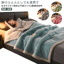 暖かい ダブル ボア毛布 秋 シングル 極厚 毛布 もこもこ 掛け毛布 ボア フランネル 冬 ブランケット あったか 大判 中綿入り 厚手 ふわふわ 軽い 毛布 3重構造 掛けふとん おしゃれ 2枚合わせ もうふ 洗える 掛毛布 冬用 車中泊 無地 シンプル(3)