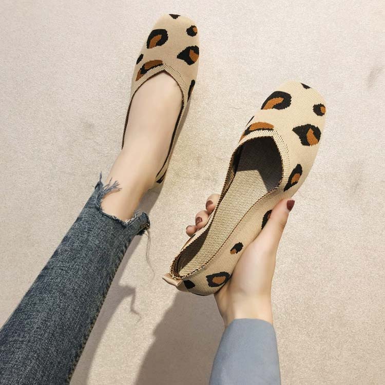 ニット パンプス フラットパンプス サマーシューズ 幅広 ローヒール 黒 レディース ぺたんこ アウトソール フラット シューズ 柔らかい 痛くない 軽量 通気性 疲れない 歩きやすい 外反母趾 春夏 甲高 女性 カジュアル 3