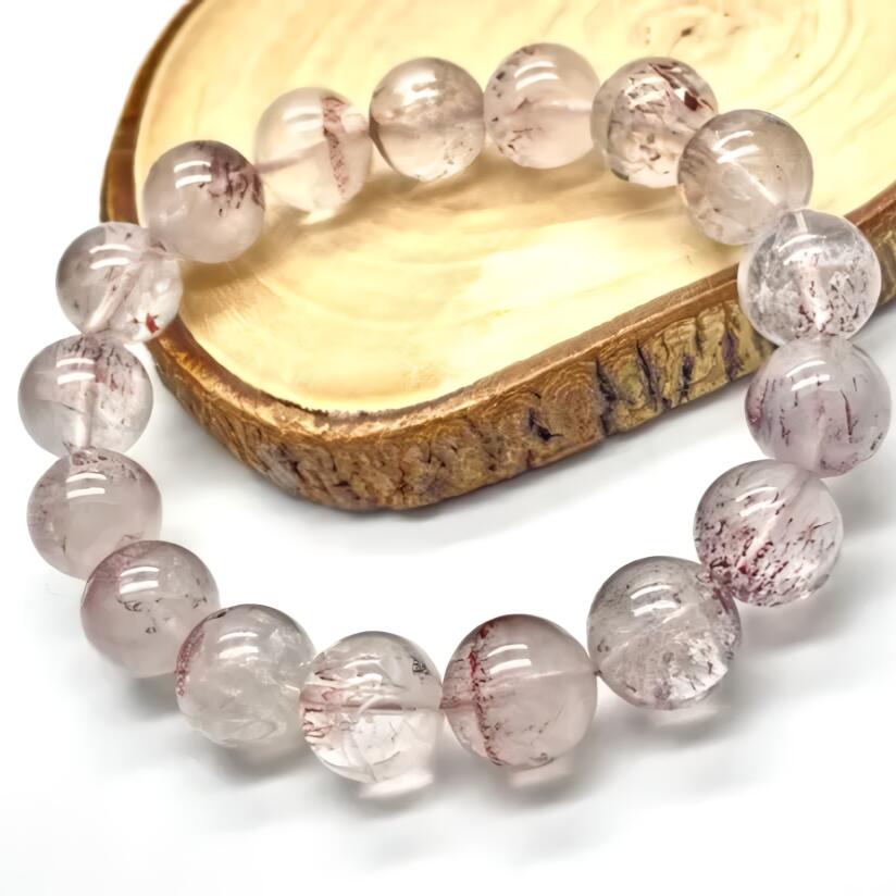 パワーストーン ブレスレット 天然石 レッドスーパーセブン 13mm アクセサリー プレゼント 女性 男性 高品質 1点物 ギフト 運気 幸運 オリジナル メン...