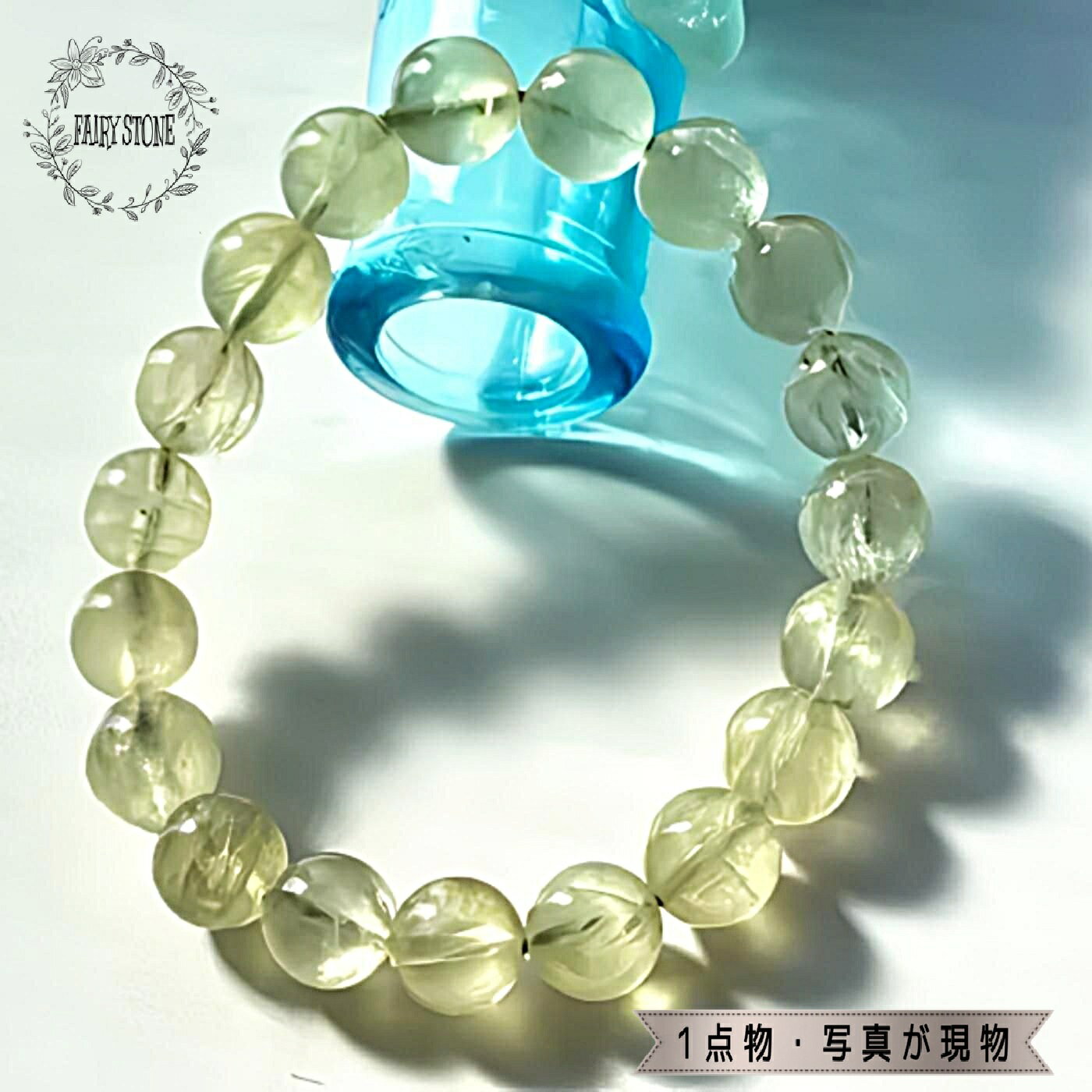 パワーストーン ブレスレット 天然石 グリーンクンツァイト ヒデナイト 10mm アクセサリー プレゼント 女性 男性 高品質 1点物 ギフト 運気 幸運 オリ...