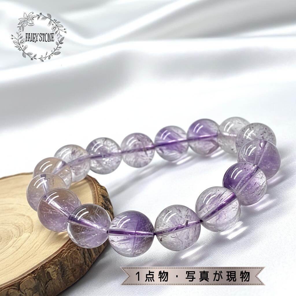 パワーストーン ブレスレット 天然石 スーパーセブン 13mm プレゼント アクセサリー 女性 男性 1点物 ギフト 運気 幸運 オリジナル メンズ レディース