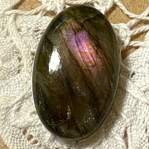ピンクラブラドライト ルース 1点物 天然石 パワーストーン No14442 ハンドメイド 素材 ばら売り ピンクラブラドライト ルース 1点物 天然石 パワーストーン No14442 ハンドメイド 素材 ばら売り
