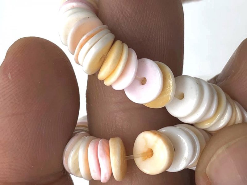 リトブシェル 1連 ハンドメイド 素材 1連売り 連売り パワーストーン