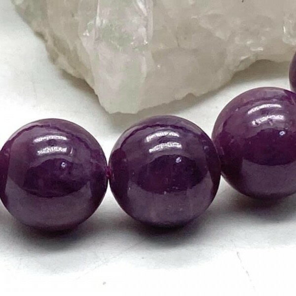 パワーストーン 天然石 ルビー 13mm 1個 1玉販売 ばら売り 素材 パーツ ギフト プレゼント 男性 女性 ハンドメイド 運気 幸運 オリジナル メンズ ...