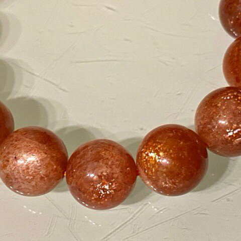 パワーストーン 天然石 サンストーン 高品質 12mm 1個 1玉売り ばら売り 素材 パーツ ギフト プレゼント 男性 女性 ハンドメイド 運気 幸運 オリジ...