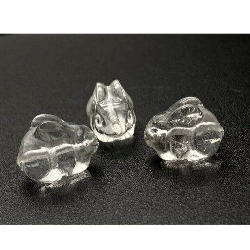 天然石 パワーストーン 兎 彫刻 水晶 1個 ハンドメイド 素材 ばら売り 1玉売り 天然石 パワーストーン 兎 彫刻 水晶 1個 ハンドメイド 素材 ばら売り 1玉売り