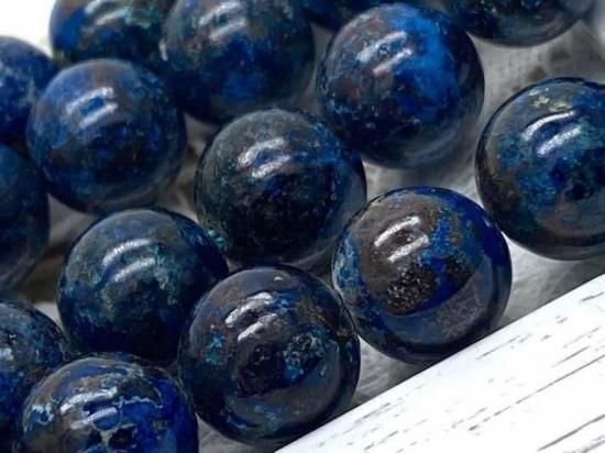 FAIRY STONE パワーストーンの【プレゼント有 4日間限定】 パワーストーン 天然石 ブルークリソコラ クリソコラ 10mm 1個 1玉売り ばら売り 素材 パーツ ギフト プレゼント 男性 女性 ハンドメイド 運気 幸運 オリジナル メンズ レディース｜アングル3