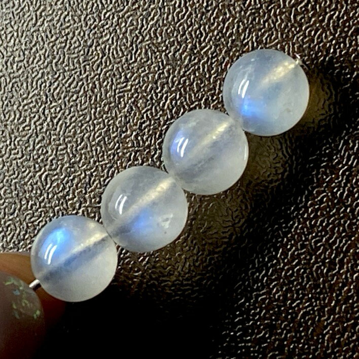 パワーストーン 天然石 ブルームーンストーン 7.5mm 1個 10個 ばら売り 1玉販売 素材 パーツ ギフト プレゼント 男性 女性 ハンドメイド 運気 幸...