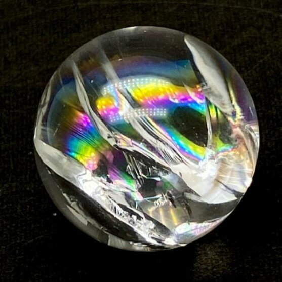 パワーストーン 天然石 アイリスクォーツ スフィア 丸玉 24mm 1個 ばら売り 1点物 高品質 No.14111 素材 パーツ ギフト プレゼント 男性 女...