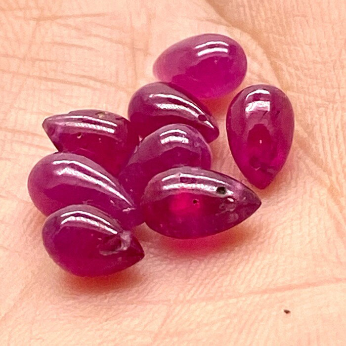 楽天市場】天然石 しずく 型（種類（宝石）ルビー）の通販