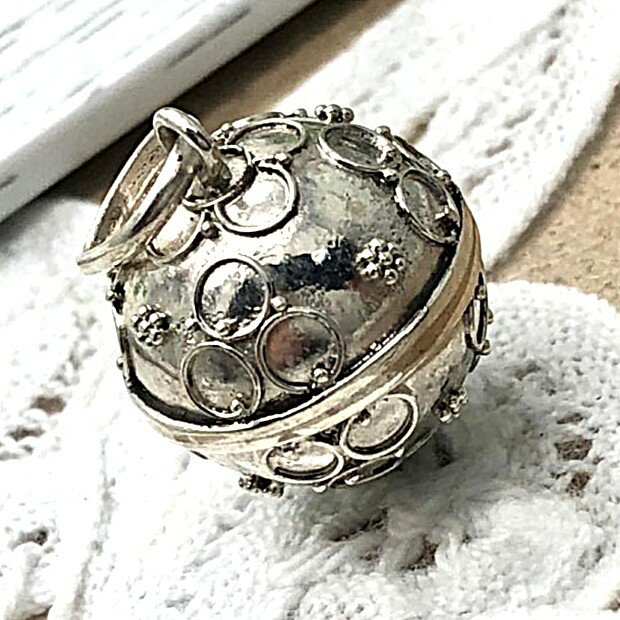 動画 ガムランボール SV925 No.12985 ハンドメイド アクセサリー プレゼント 女性 男性