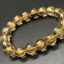 ルチルクォーツ ブレスレット 11mm ゴールドルチルクォーツ 天然石 パワーストーン ハンドメイド アクセサリー プレゼント 女性 男性(4)