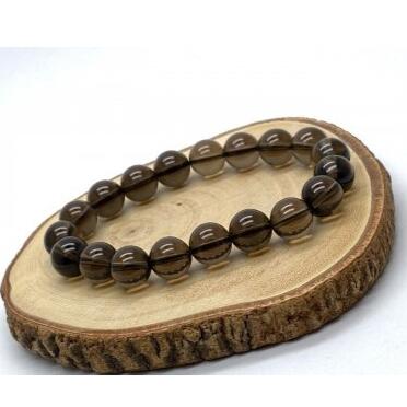 パワーストーン ブレスレット 天然石 スモーキークォーツ 10mm アクセサリー プレゼント 女性 男性 ギフト 運気 幸運 オリジナル メンズ レディース