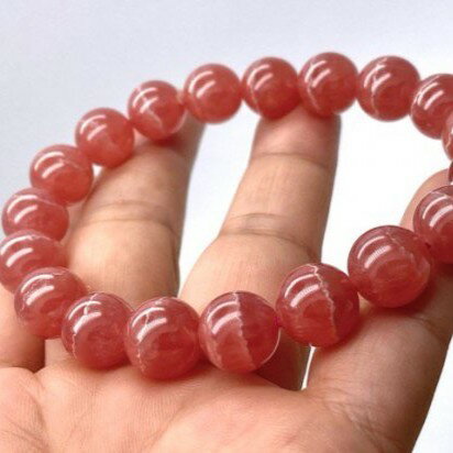 パワーストーン ブレスレット 天然石 インカローズ 高品質 10mm アクセサリー プレゼント 女性 男性 1点物 ギフト 運気 幸運 オリジナル メンズ レディース
