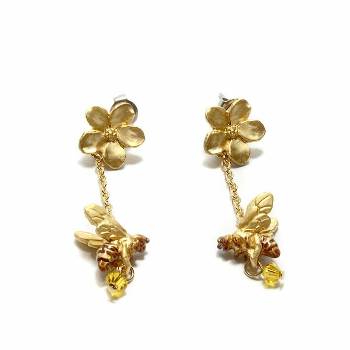 Rakuten - Palnart Poc(パルナートポック)：ミツバチピアス アクセサリー [日本製] Brough Superior