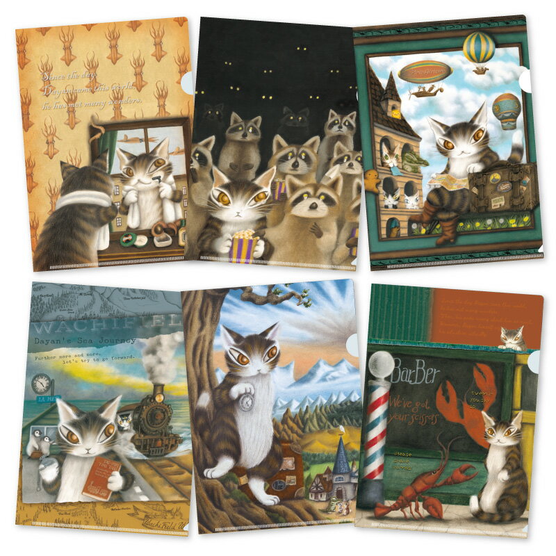 わちふぃーるど A4クリアファイルセット 全6種 [日本製]のサムネイル