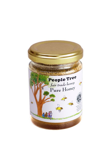 People Tree(ピープルツリー)：フェアトレード純粋ハチミツ・エチオピアシェフレラ (125g) [エチオピア産]