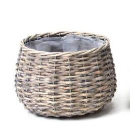 鉢カバー　バスケット　グレイコロン1675　5号対応【地域限定送料無料】