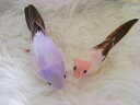 福鳥 パステル 大・小2個セット ピンク/パープル☆再入荷☆