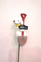 ガーデンアクセサリー スコップドッグピック
