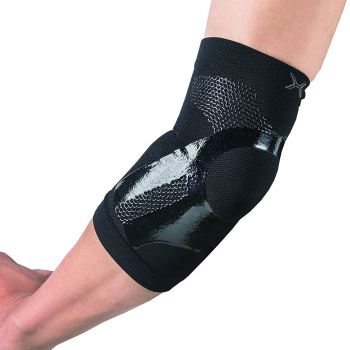 ヒジ サポーター テーピング ホルザック HOLZAC シリコンサポーター肘用 S M L 男女兼用 日本製 テニス 野球 ゴルフ 1枚入