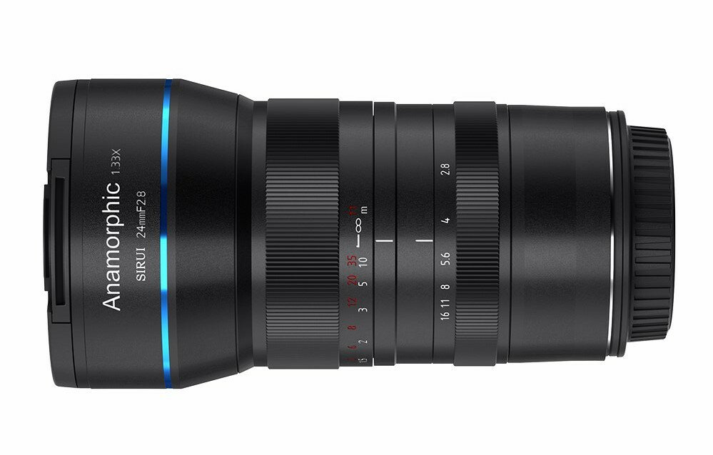 SIRUI 24mm F2.8 アナモルフィックレンズ キヤノンEF-Mマウント