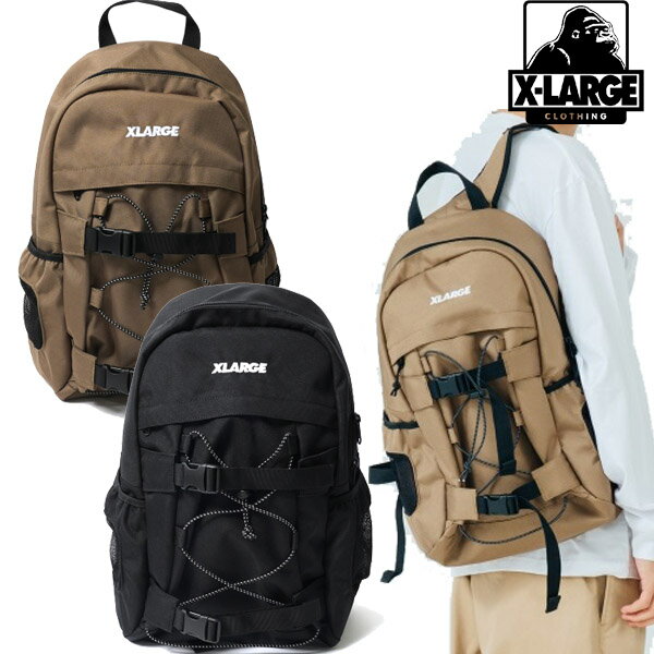 エクストララージ XLARGE STANDARD LOGO TRUCK HOOK BACKPACK スタンダード ロゴ バックパック リュック バッグ カバン メンズ ブランド ストリート