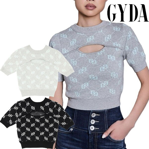 Other - GYDA GG quilting ニットトップス デコルテオープン レディース 正規品 072622640401 ジェイダ