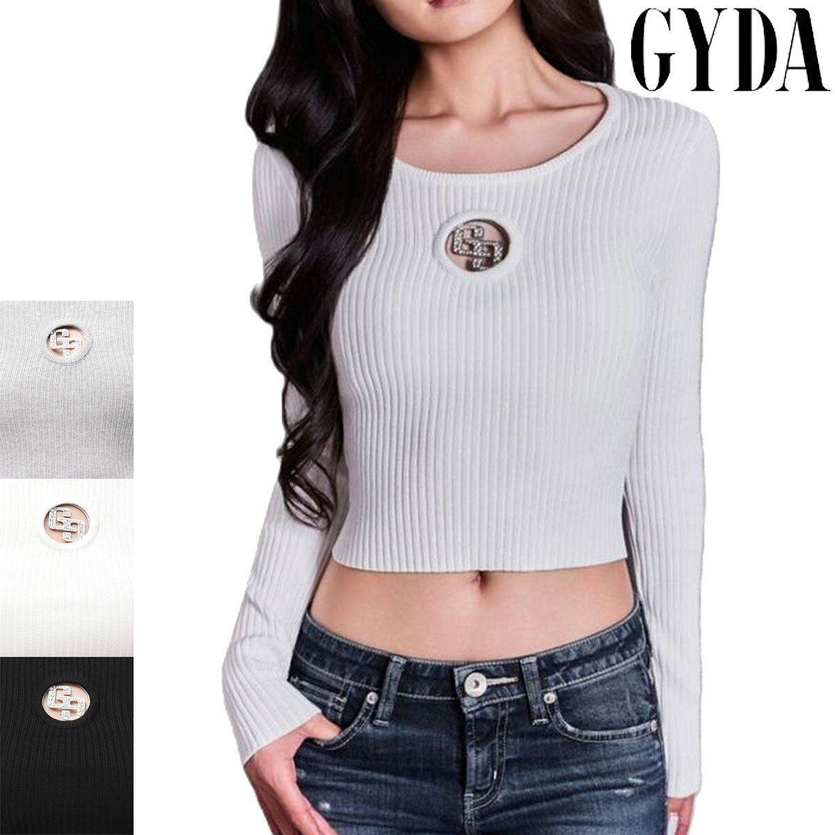 楽天市場】GYDA（カラーグレー）（トップス｜レディースファッション